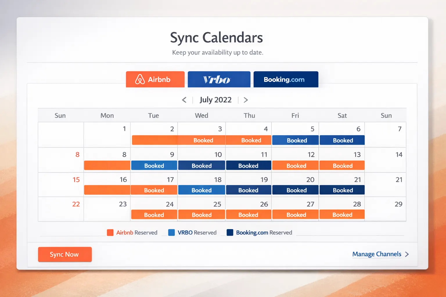 Illustration for article efficient calendar management for vacation rental owners