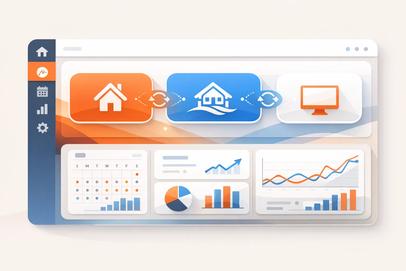Illustration for article maximizing efficiency with api syncs airbnb vrbo and your website