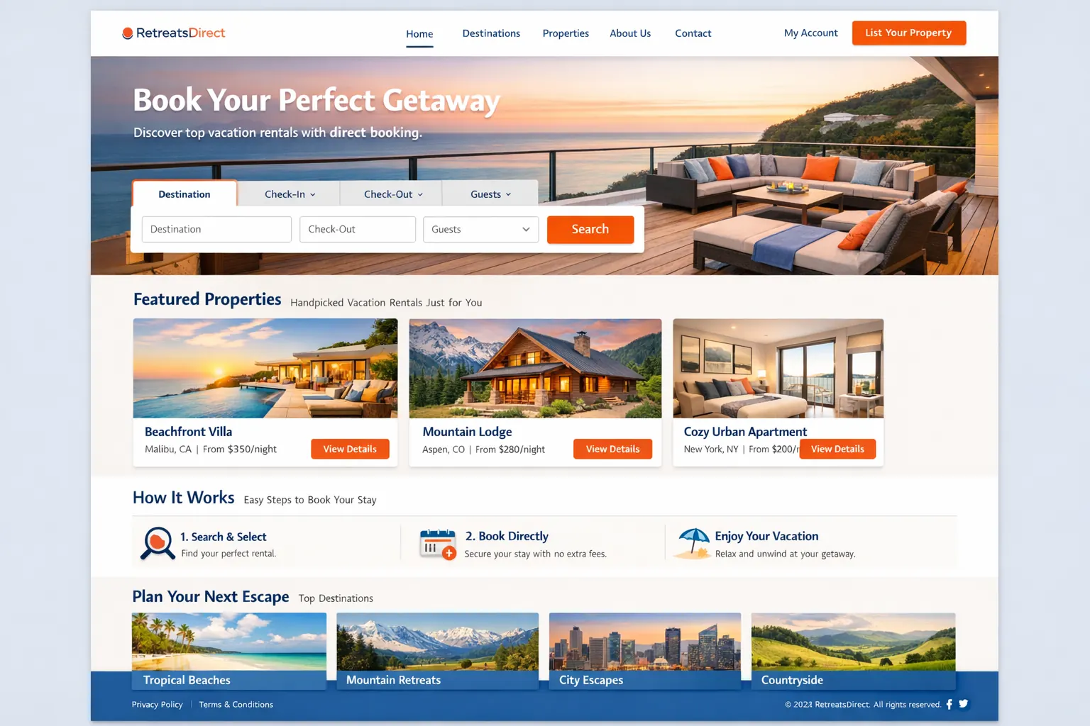 Illustration for article scaling your vacation rental business with a direct booking site
