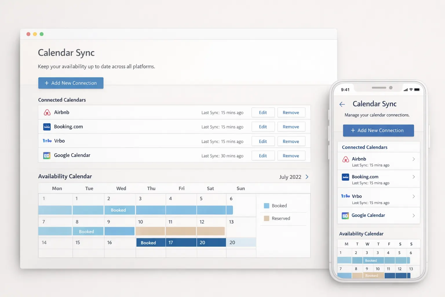 Illustration for article why calendar sync is essential for multi platform listings